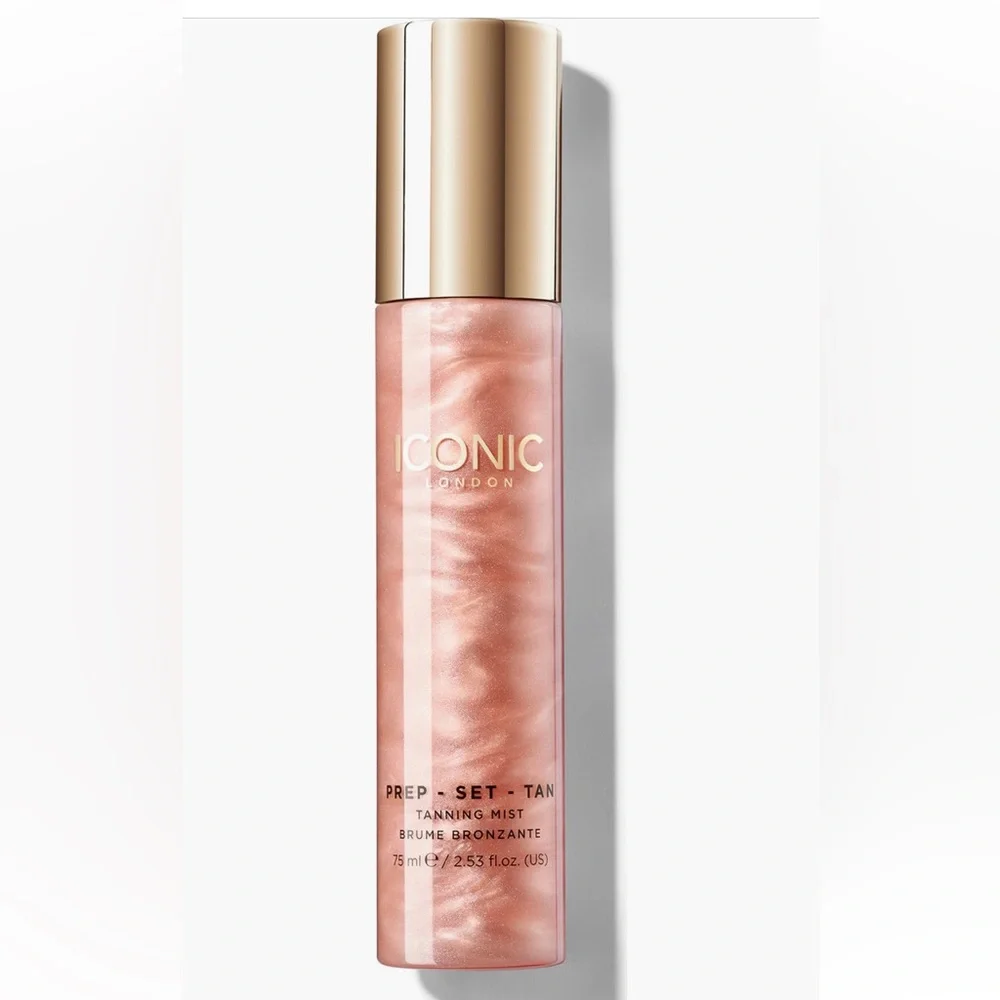 ICONIC LONDON Prep Set Tan Mousse Original Tanning Mist Treatment $29 2.5oz NIB